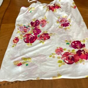 Kate Spade Cream Babydoll Chemise Sleeveless Resort